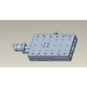 100x160mm精密螺桿平移台