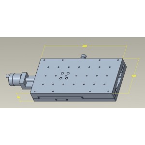 100x200mm精密螺桿平移台